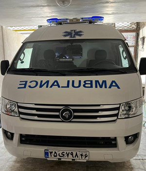 آمبولانس امدادگران خزر در رشت